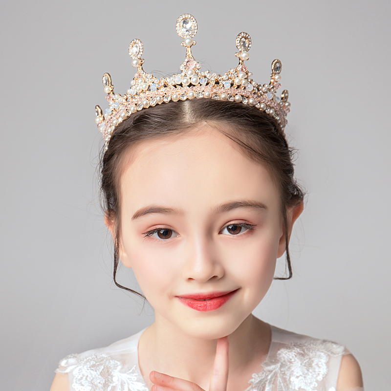 子供アクセサリー 子どもアクセサリー ヘアーアクセサリー 髪飾り ヘッドドレス キッズ 結婚式 ウェディング 入学式 入園式 発表会 入園式 卒園式 七五三 プレゼント アクセサリー 王冠 可愛い Elegant