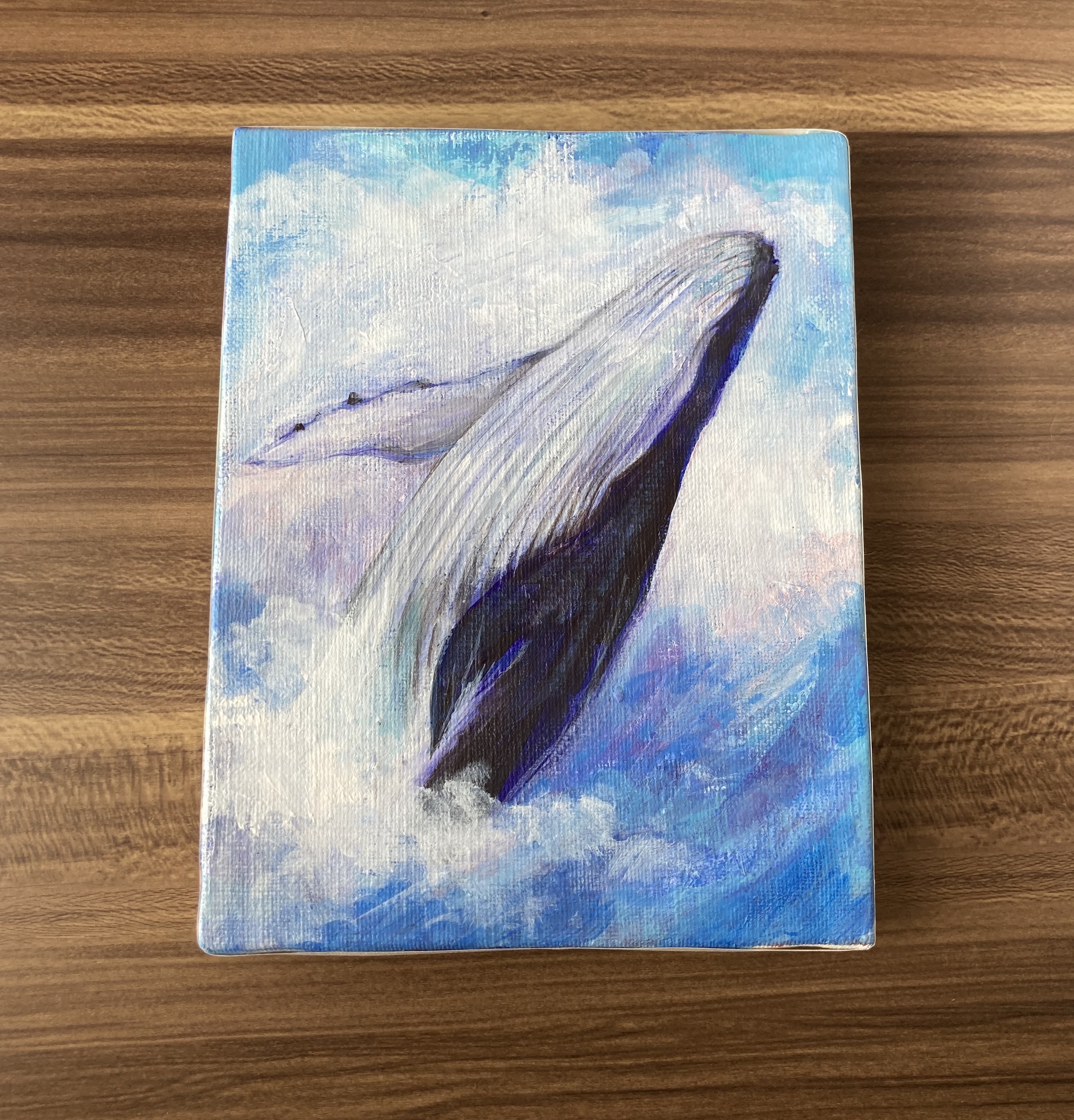 1点限り かざあな原画 クジラ おもちカンパニー 通販事業部