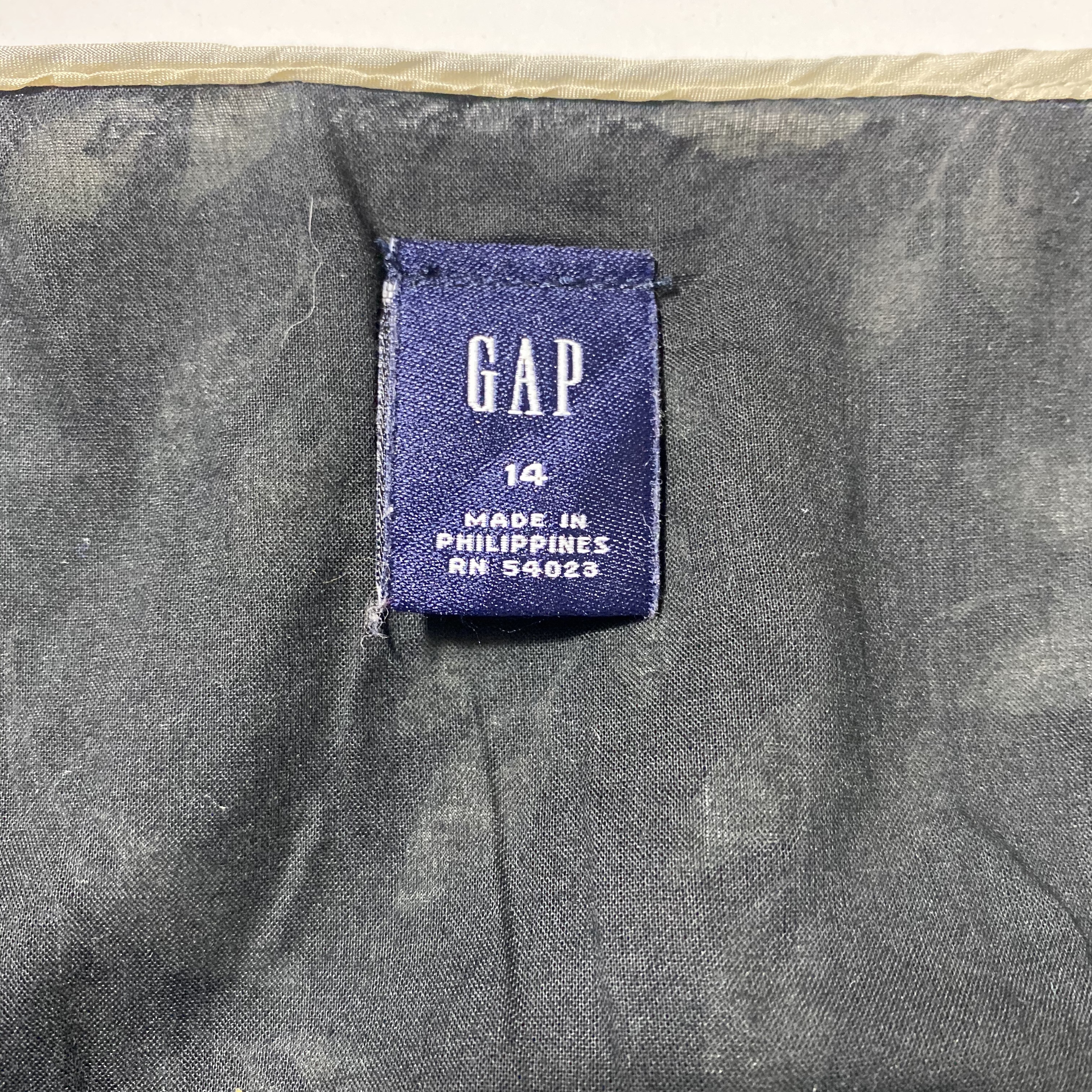 Gap ギャップ 膝丈 ボタニカル柄 総柄 ノースリーブ フレア ワンピース レディースl 古着 ワンピース All15 Cave 古着屋 公式 古着通販サイト