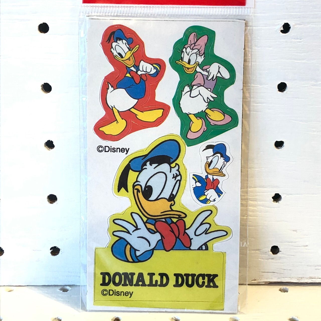 90s ディズニーヴィンテージ マグネットシート ドナルドダック 8 Disney Vintage Magnet Sheet The Puppez E Shop ザ パペッツ松本 Webショップ