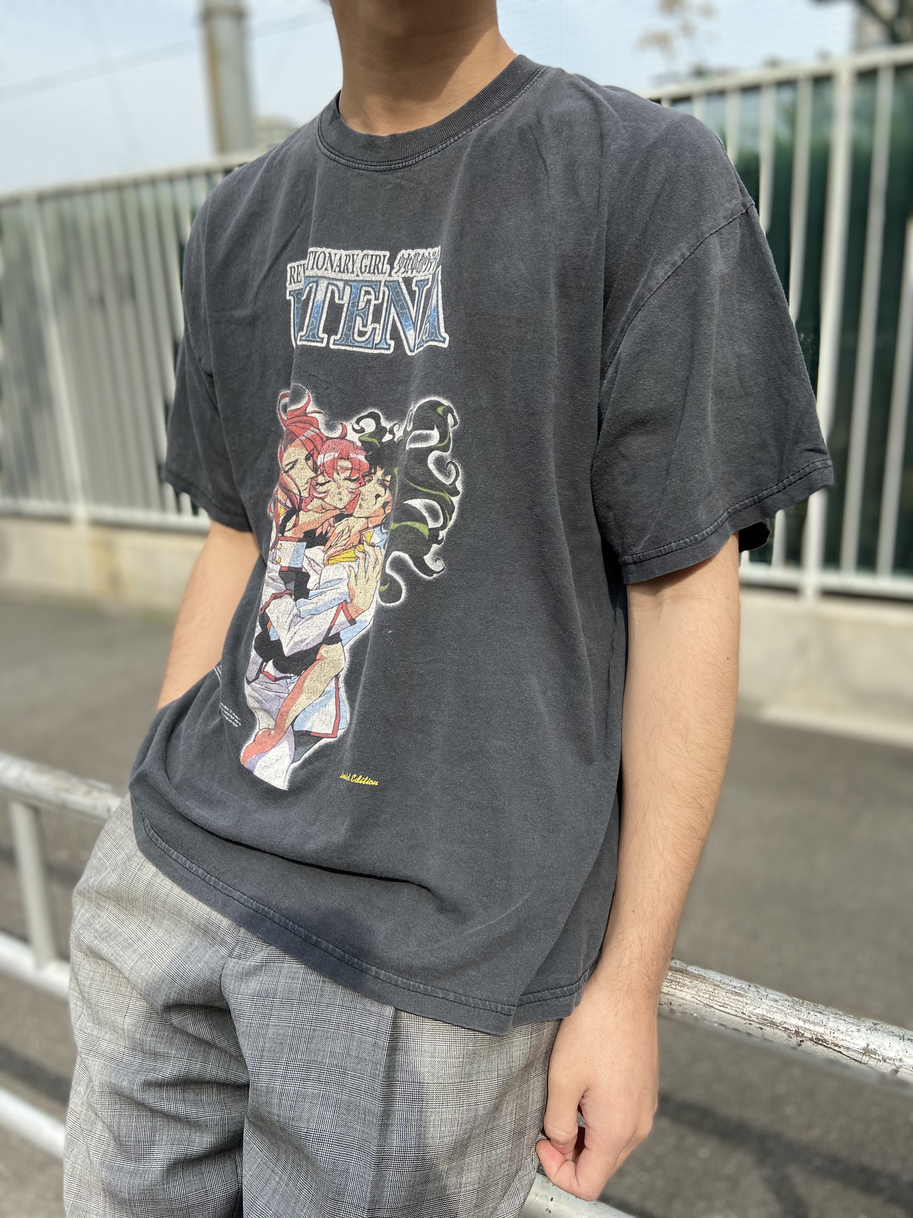 送料無料 少女革命ウテナ アメリカ企画 Tシャツ プリント アニメ 古着屋 Uan