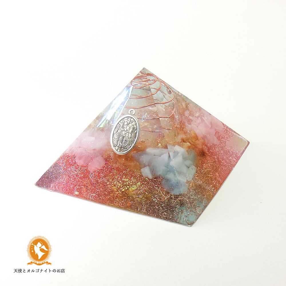 Trinity 三位一体の黄金比ピラミッド Pd08trinity 天使とオルゴナイトのお店