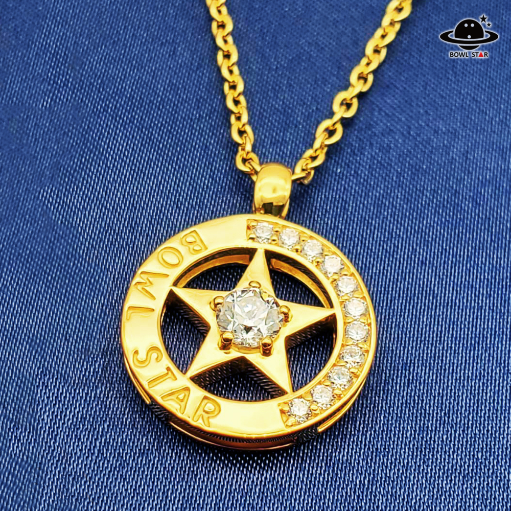 Bowlstarジュエリー Wish Upon A Star Twinkle ゴールドネックレス Circle Gold Bowlstarオンラインショップ