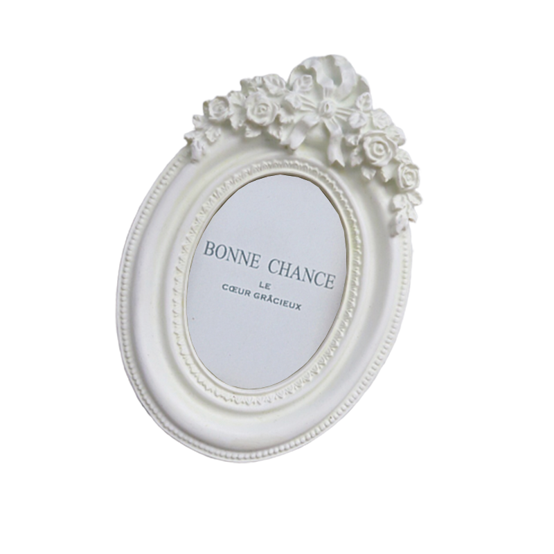 Petit Photo Frame Flower Oval プチ フォトフレーム フラワーオーバル Bonne Chance