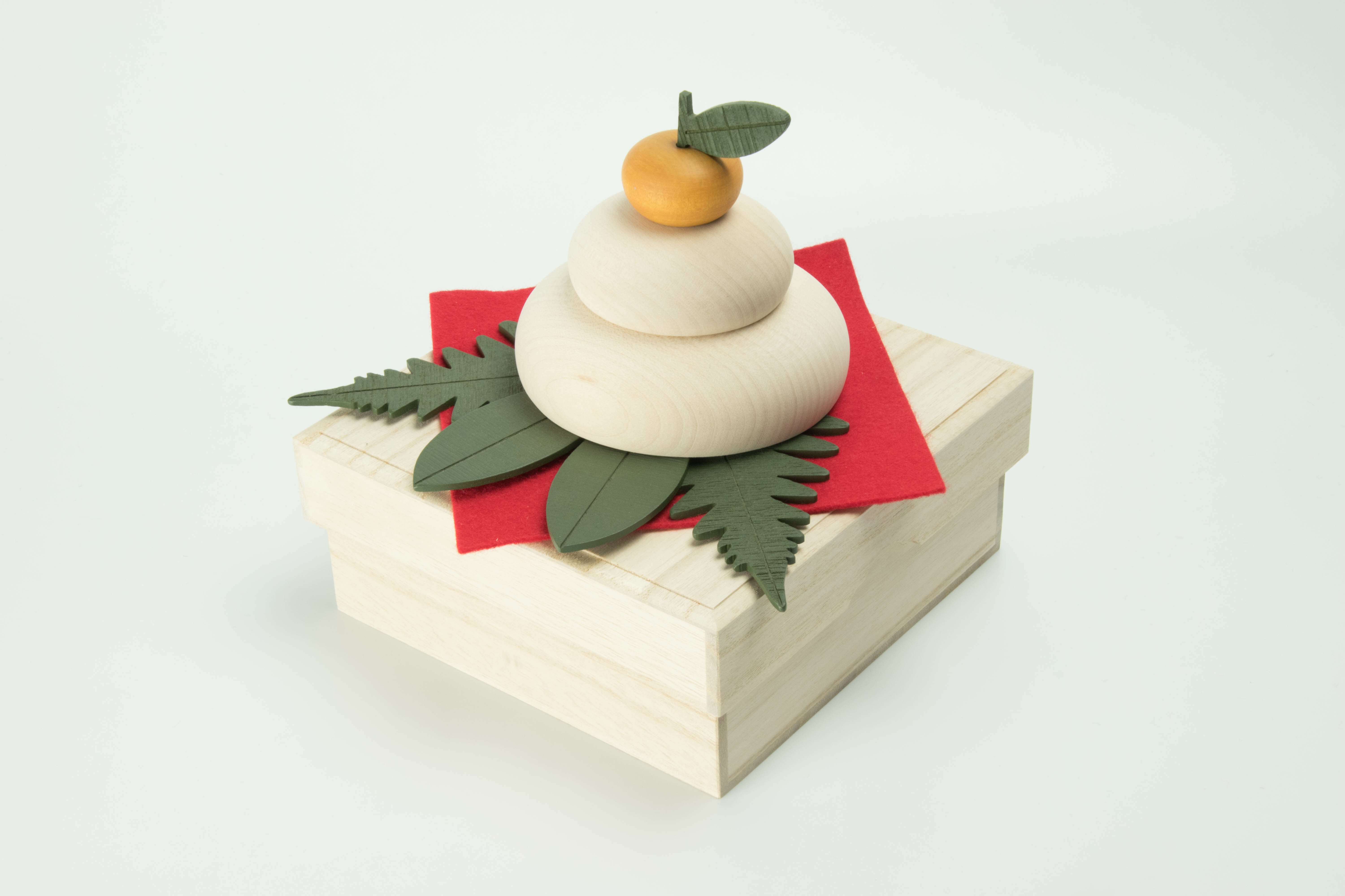 きのいい鏡餅 木製かがみもち ハンドメイド 木製インテリア雑貨 ウッドアート 楽 オフィシャルネットショップ