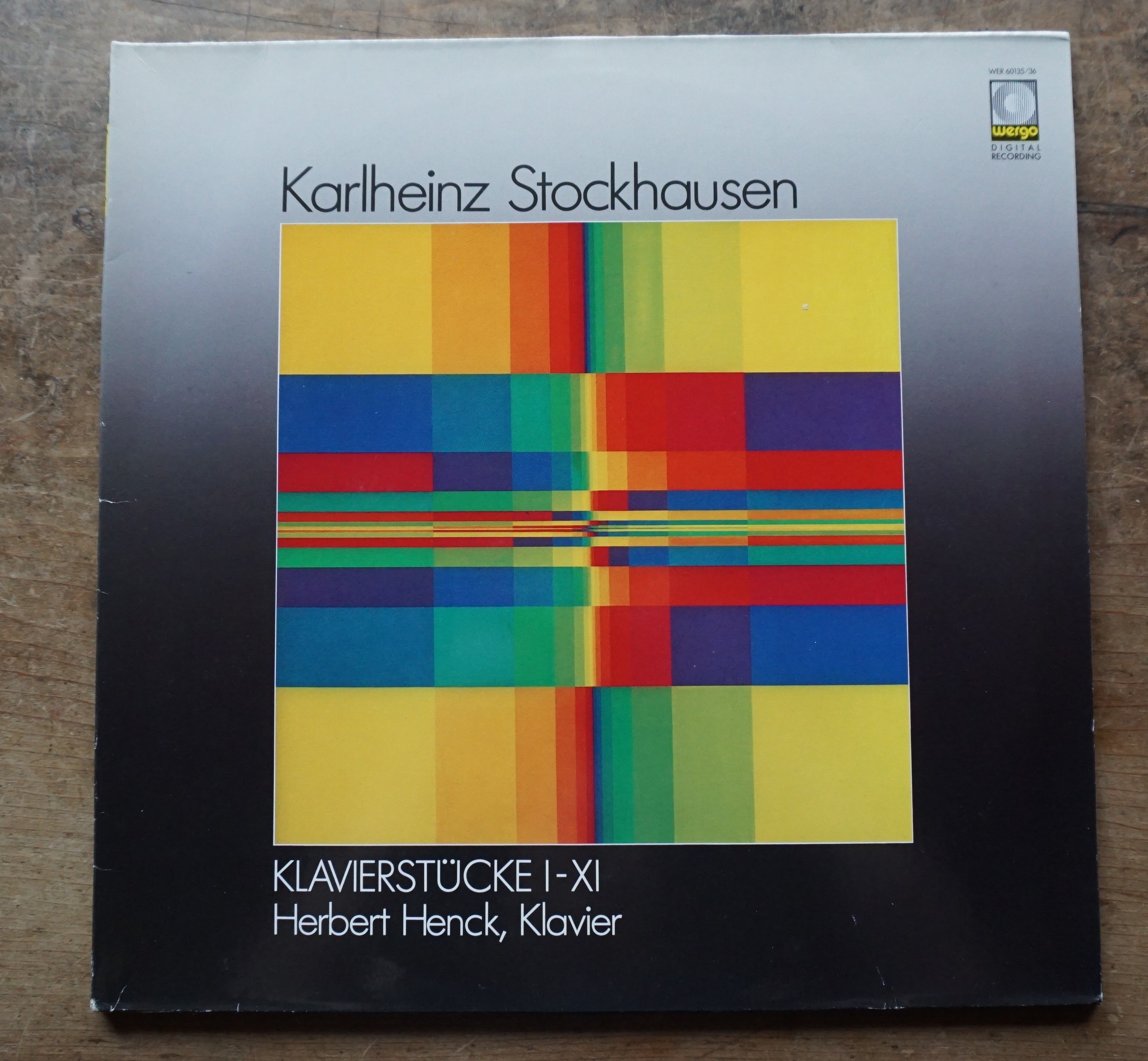 絶版lpレコード 中古 カールハインツ シュトックハウゼン Klavierstcke I Xi Karlheinz Stockhausen Telescopeart Art美術古書店