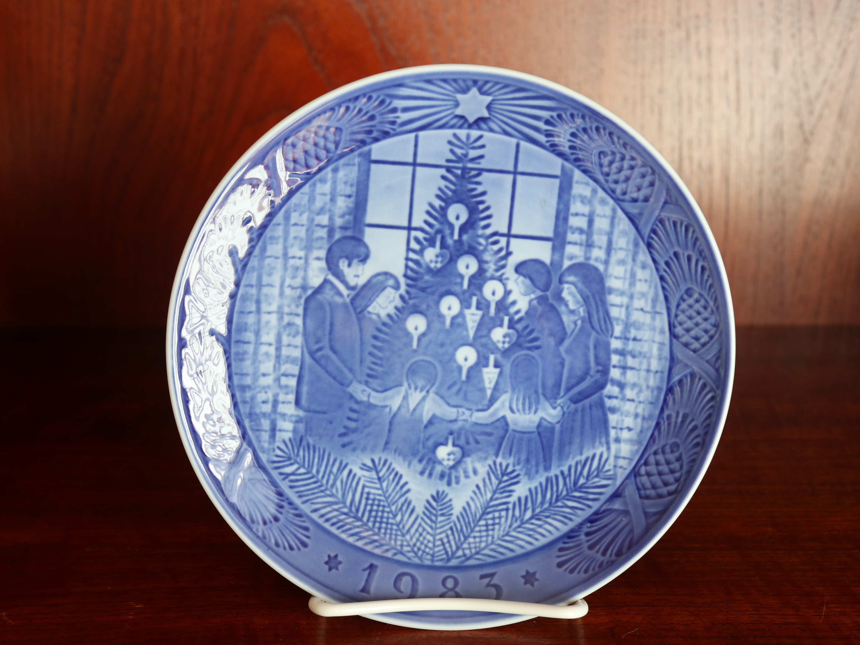Royal Copenhagen クリスマスイヤープレート 19年 Kiitos