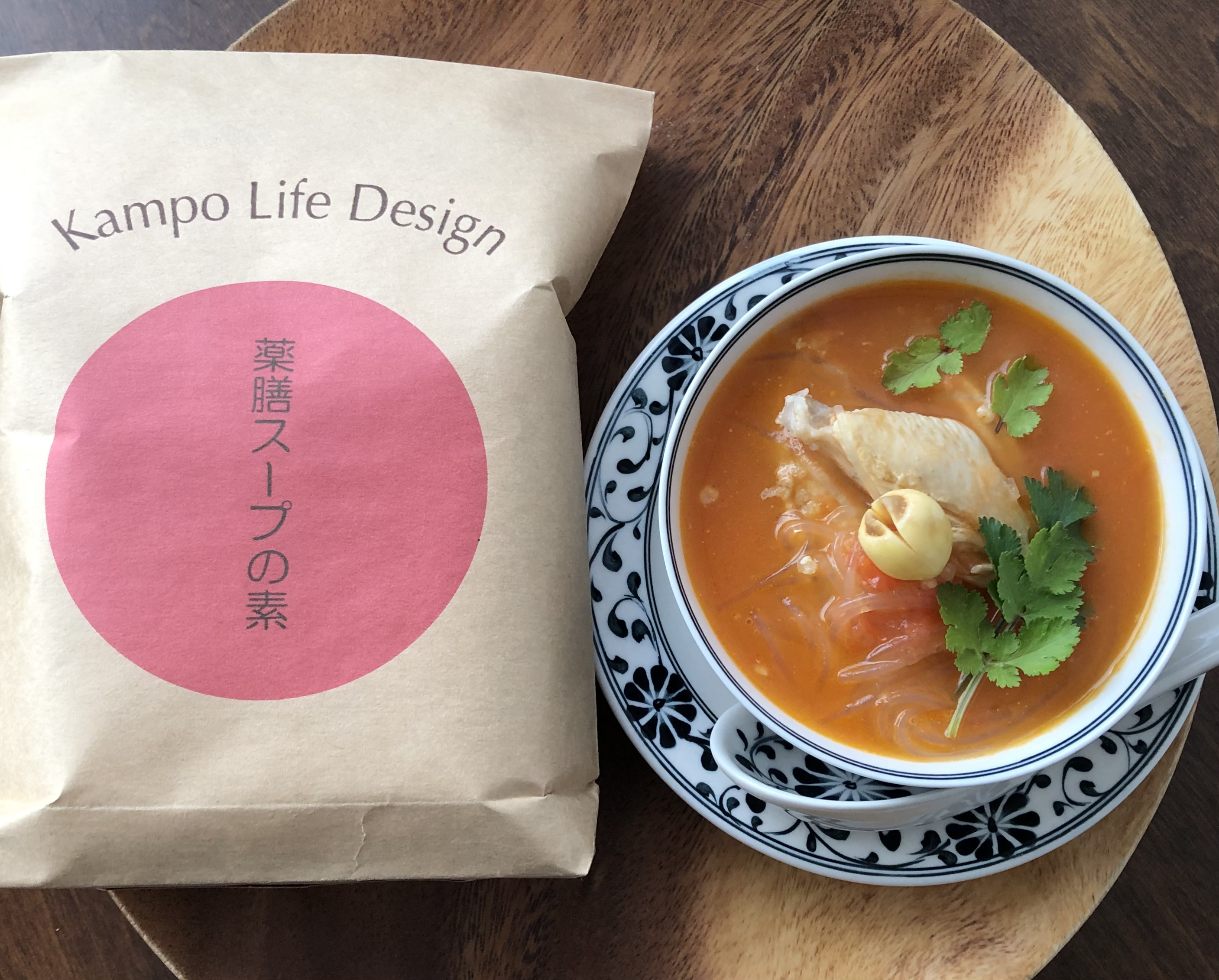 夏の薬膳スープ Kampolifedesign