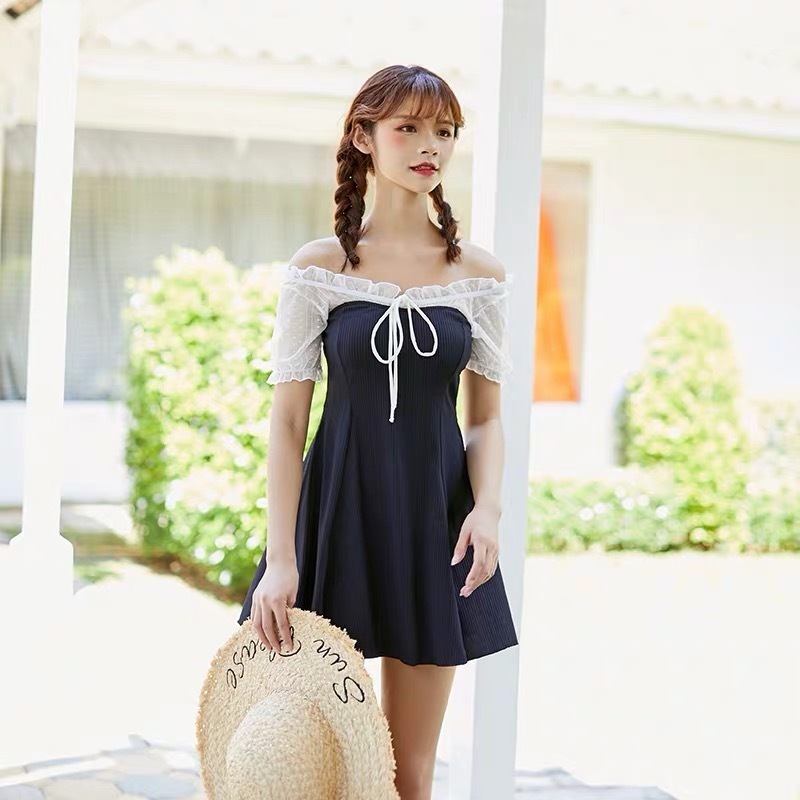 ガーリー ワンピース 水着 01 韓国レディースファッション 通販 Unique Factor ユニークファクター