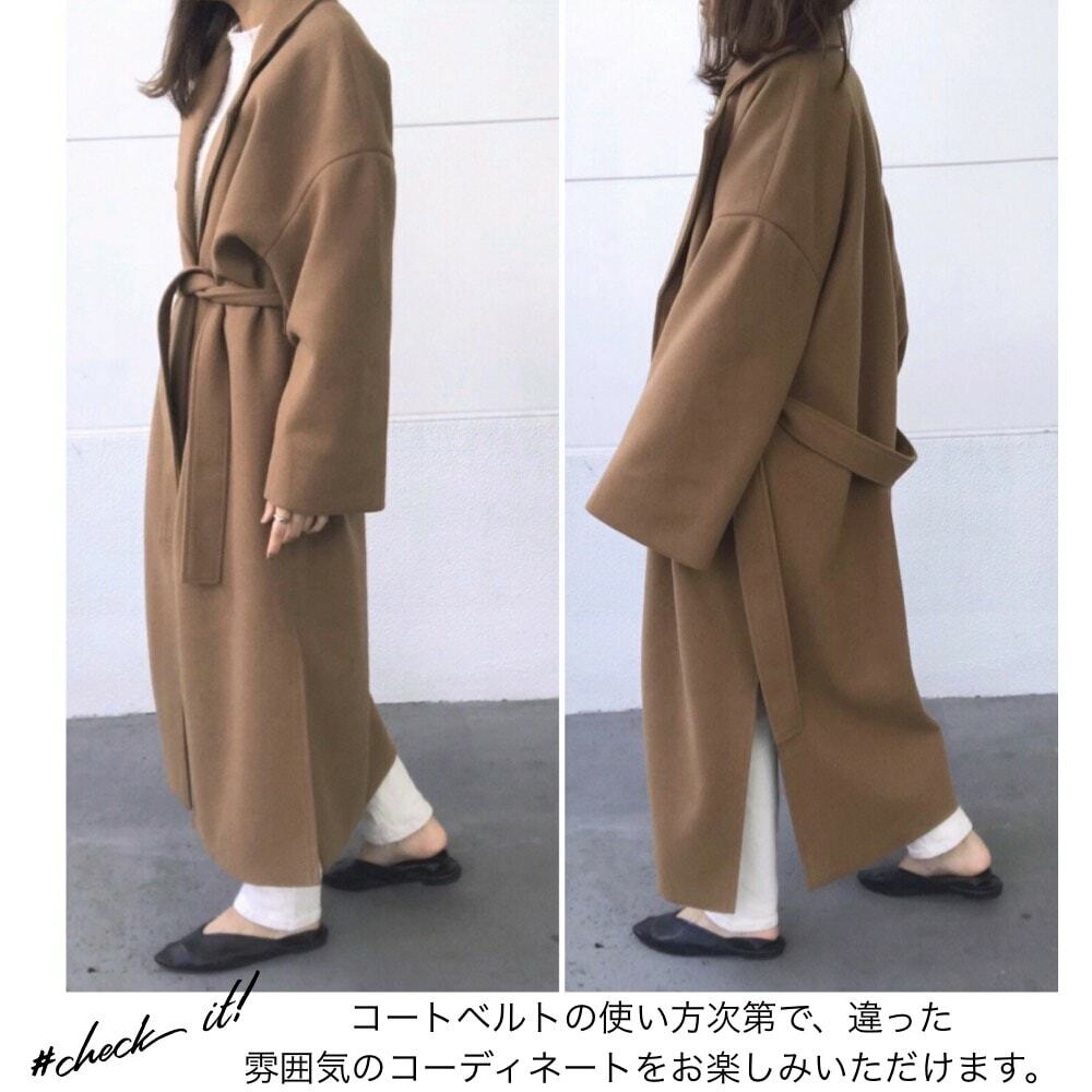 Mamagirl掲載 即納 Akiii さまコラボ フェイクウール ロング ガウンコート She S Closet