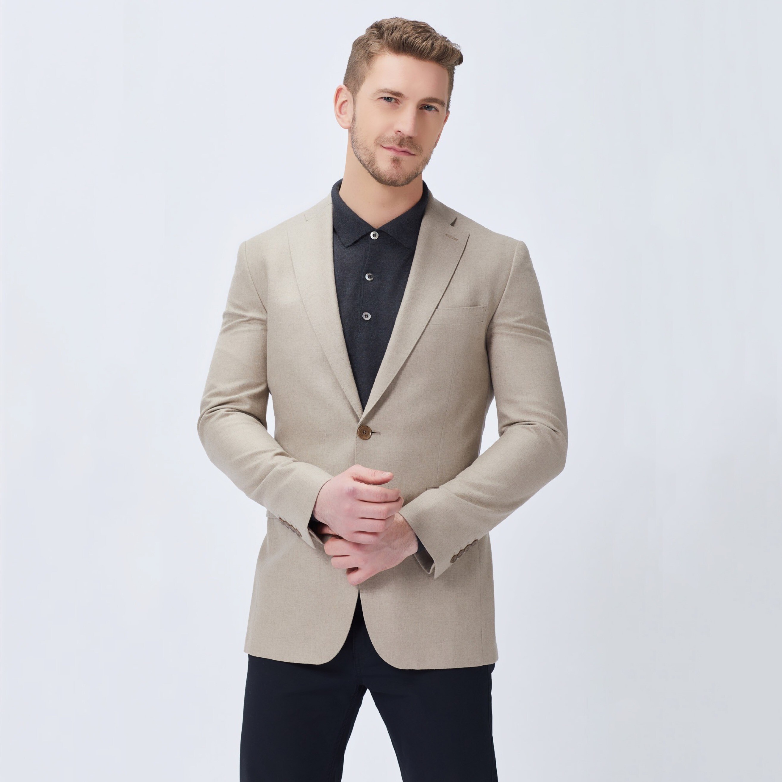Gobi Cashmere G2 18chsl003 59 2gss ゴビカシミヤ ジャケット グレージュ Gobi Cashmere Japan 公式オンラインショップ