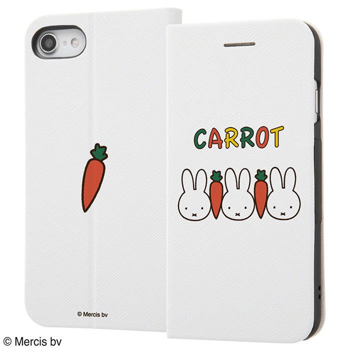 Iphonese 第2世代 Iphone8 Iphone7 ミッフィー フリップカバー ケース カバー キャラクター 手帳型ケース 手帳型 ダイアリー 手帳ケース スタンド カード収納 シンプル うさこちゃん Miffy グッズ アイフォン Iphone Se 第二世代 8 7 スマホカバー スマホケース S In