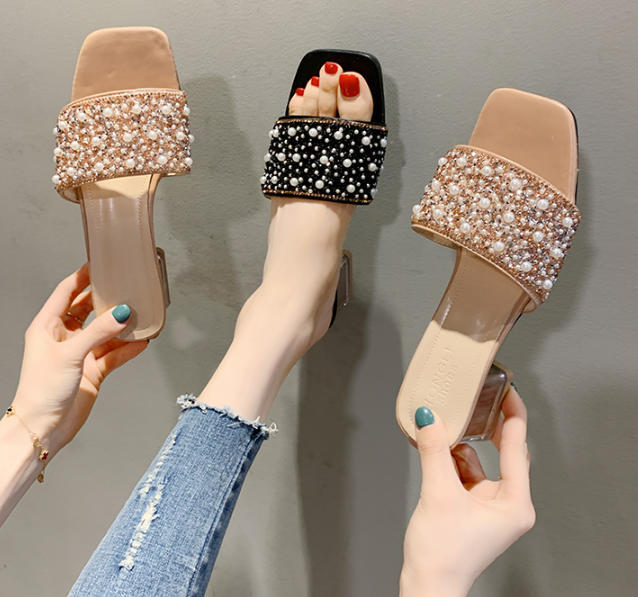 パール グリッター サンダル キラキラ 大人可愛い きれいめ Luluca 韓国トレンドファッションluluca ルルカ パール グリッター サンダル キラキラ 大人可愛い きれいめ Luluca 韓国トレンドファッションluluca ルルカ