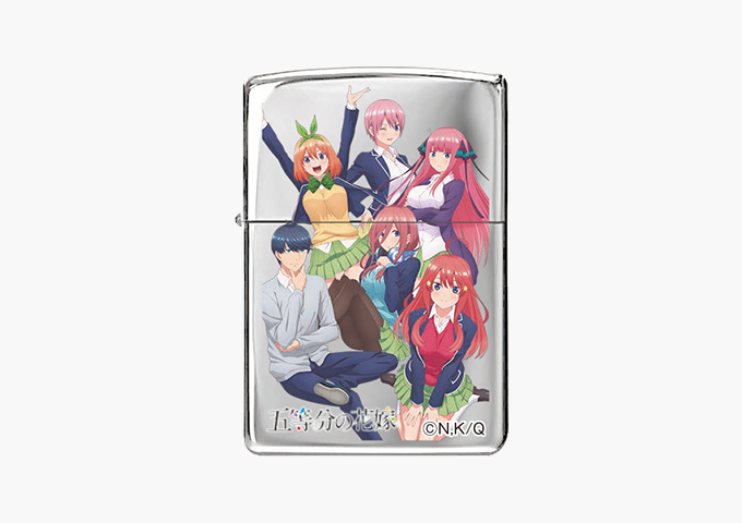 公式 五等分の花嫁 Zippoライターa 税込 オフィシャル キャラクター ショップ Official Character Shop