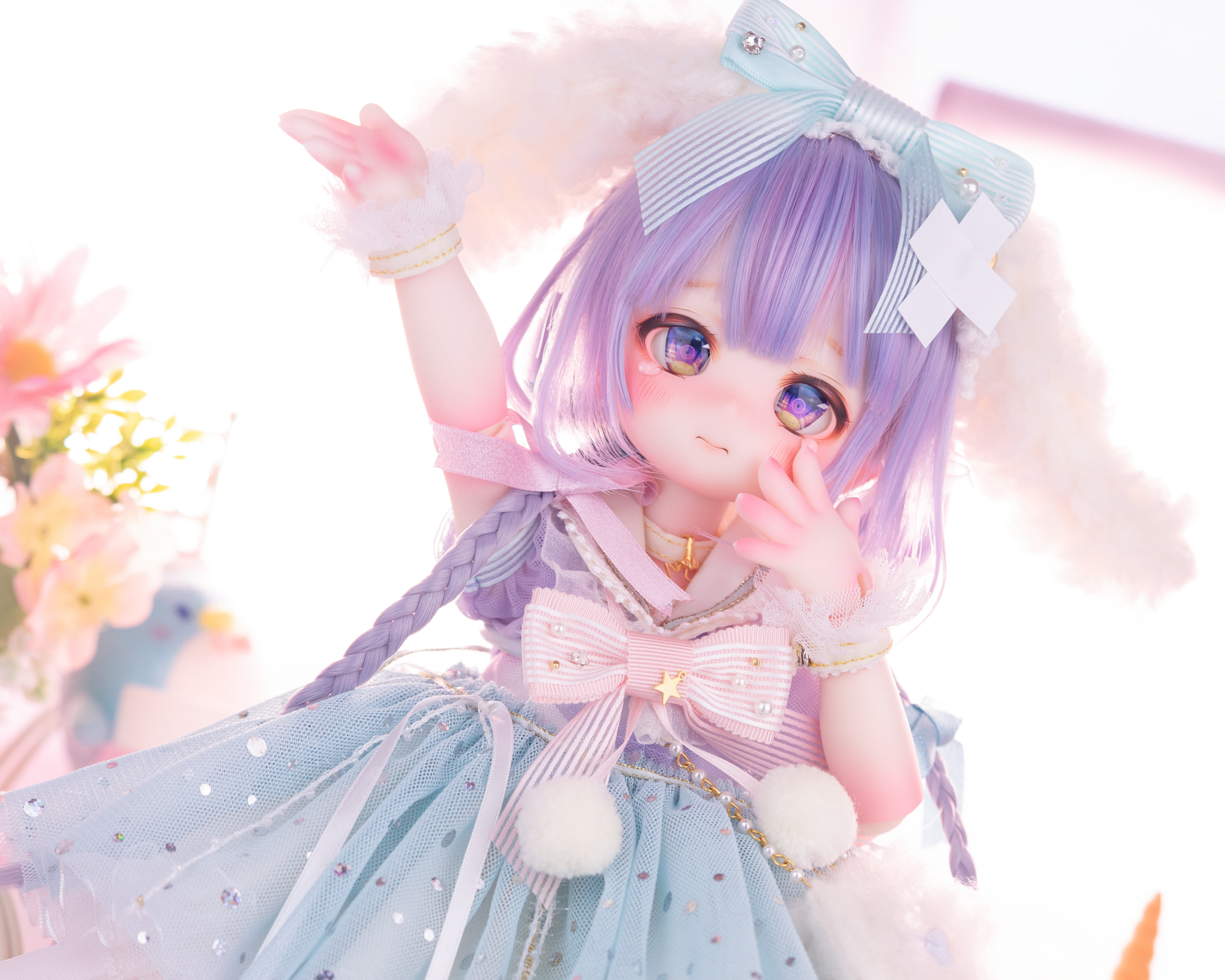 Mdd Kumako対応of きらきら星のゆめドレス Mdd Kumako Outfit Set Star Dream Dress ナナイロテントウ