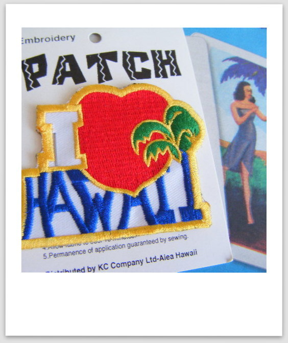 ハワイアン ワッペン I Love Hawaii Aloha あんど あろは Hawaiizakka Select Shop