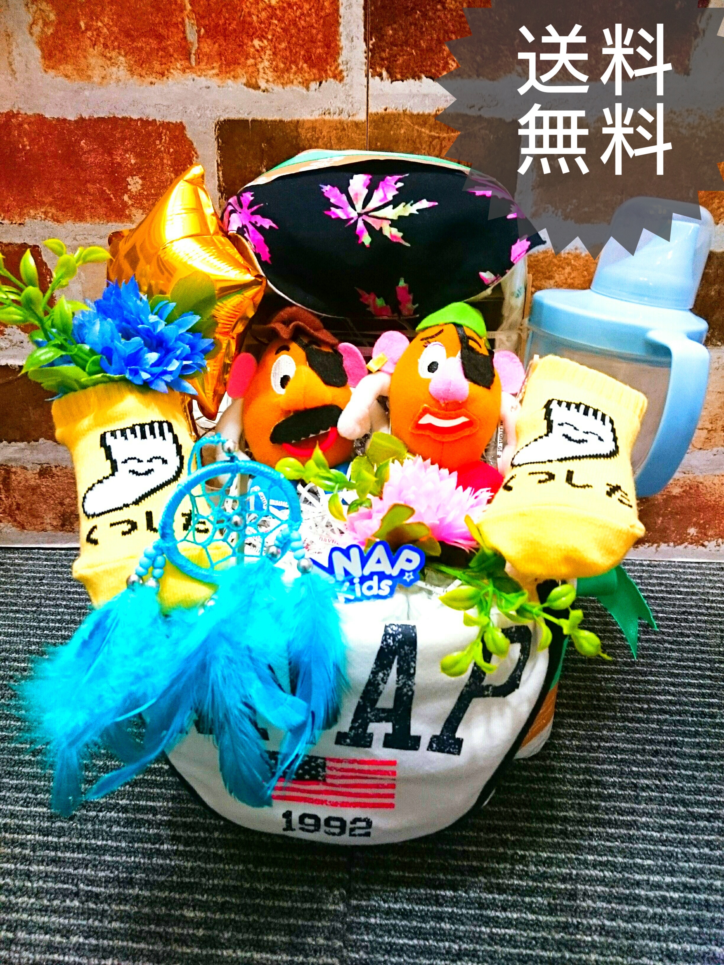 超目玉 ウッディ Mr ポテトヘッドおむつベビーカー おむつ用品