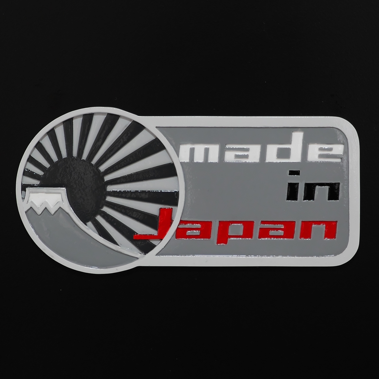 オリジナルエンブレム Made In Japan Japanレッド Skrworks