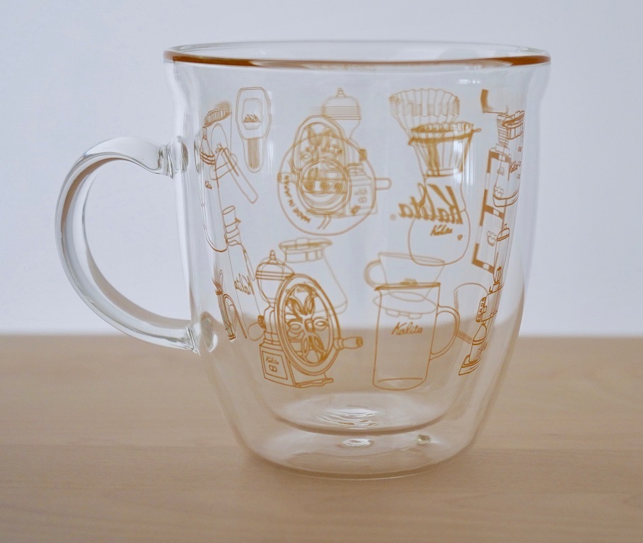 Kalita ダブルウォール マグ L 340ml Uresiino Coffee