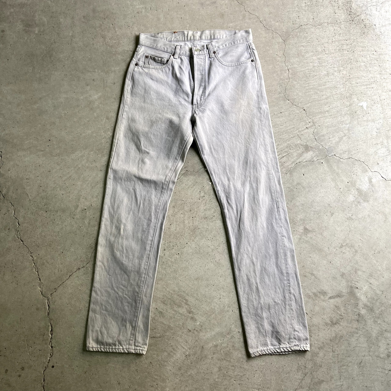 80年代 Usa製 Levi S リーバイス 501 0657 ストレート カラー デニムパンツ メンズw33 古着 90s ヴィンテージ ビンテージ ジーンズ グレー 灰色 デニムパンツ Al2109 Cave 古着屋 公式 古着通販サイト