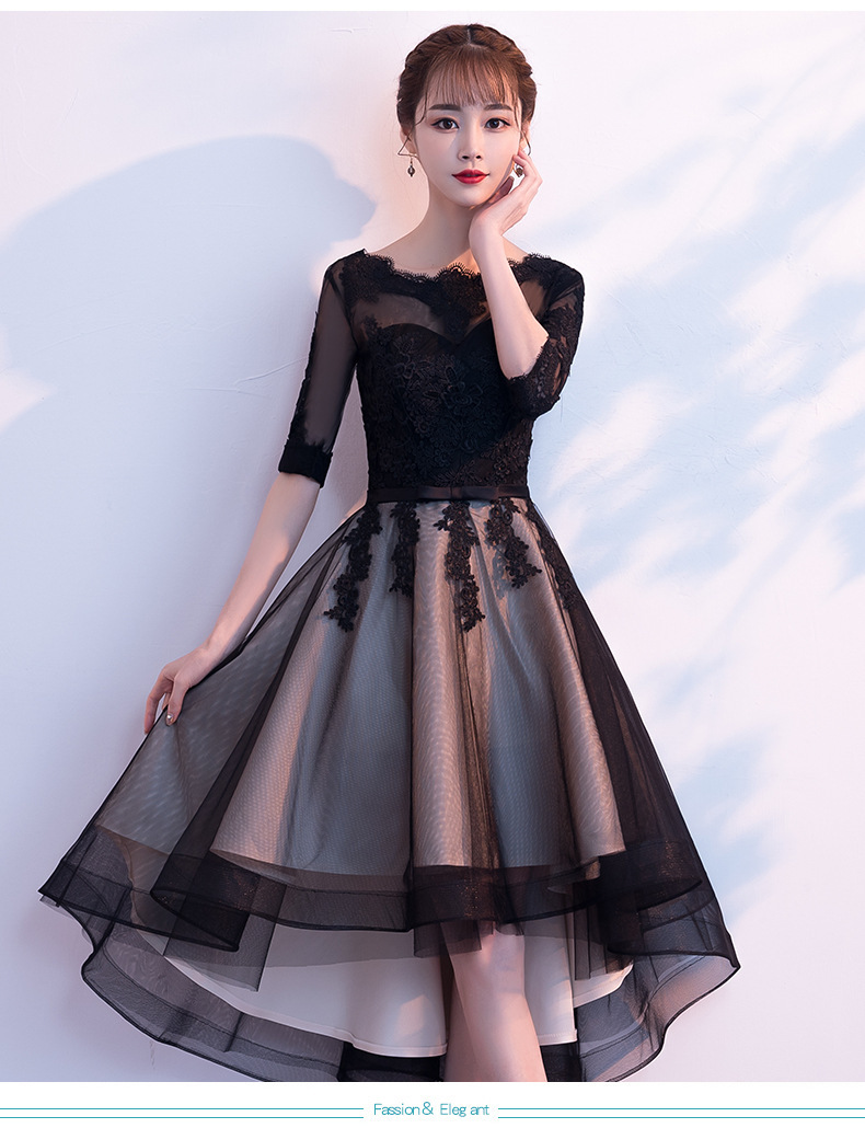 パーティードレス 結婚式 お呼ばれドレス 結婚式のお呼ばれ 代 30代 40代 フォーマルドレス 袖あり 結婚式 ワンピース 黒 パーティードレス 膝丈 大きいサイズ お呼ばれ 二次会 結婚式 フォーマル 総レース 体型カバー フォーマルワンピース Viento