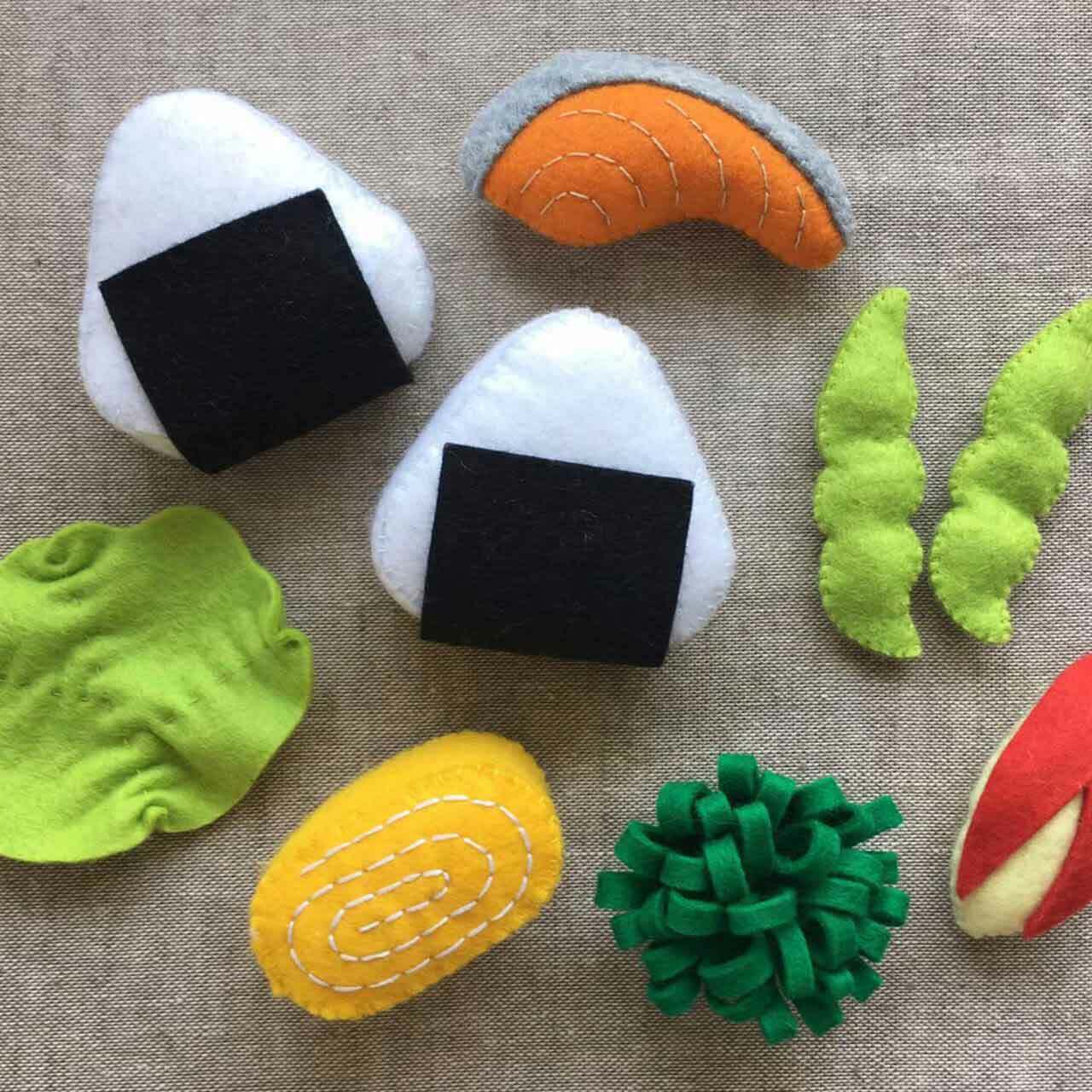 100 の保証 37 フェルトままごと おにぎり オーダーページ おもちゃ 人形