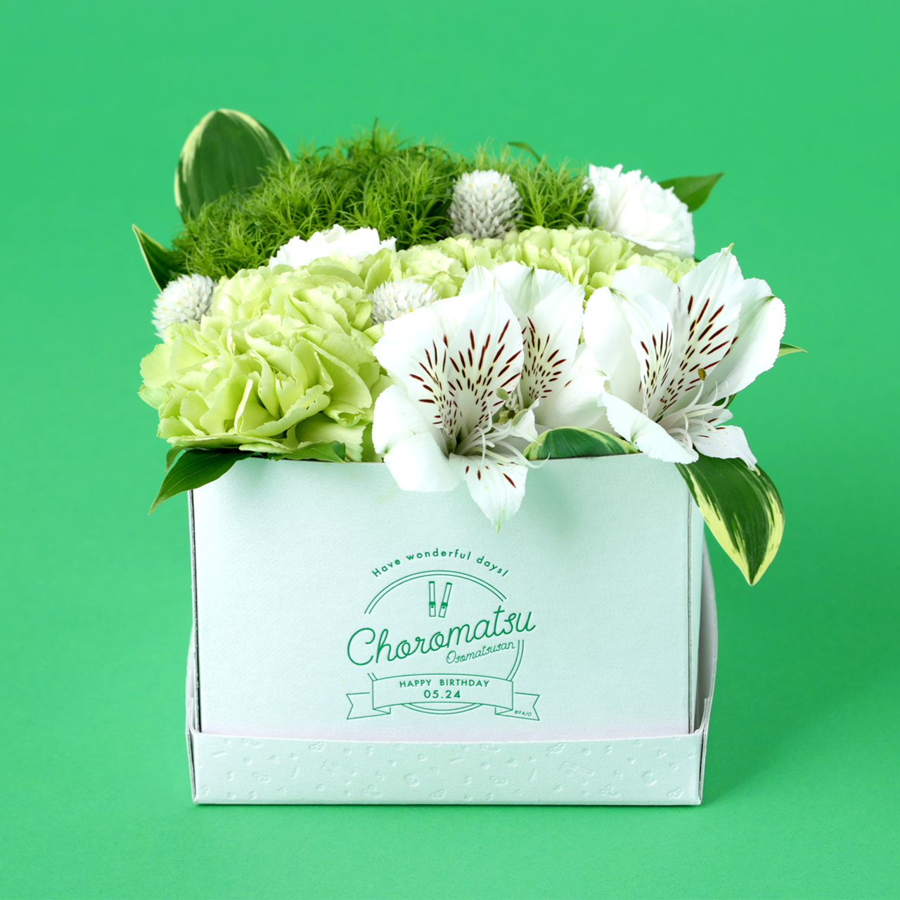 チョロ松イメージ フラワーアレンジメント おそ松さん オシトハナ