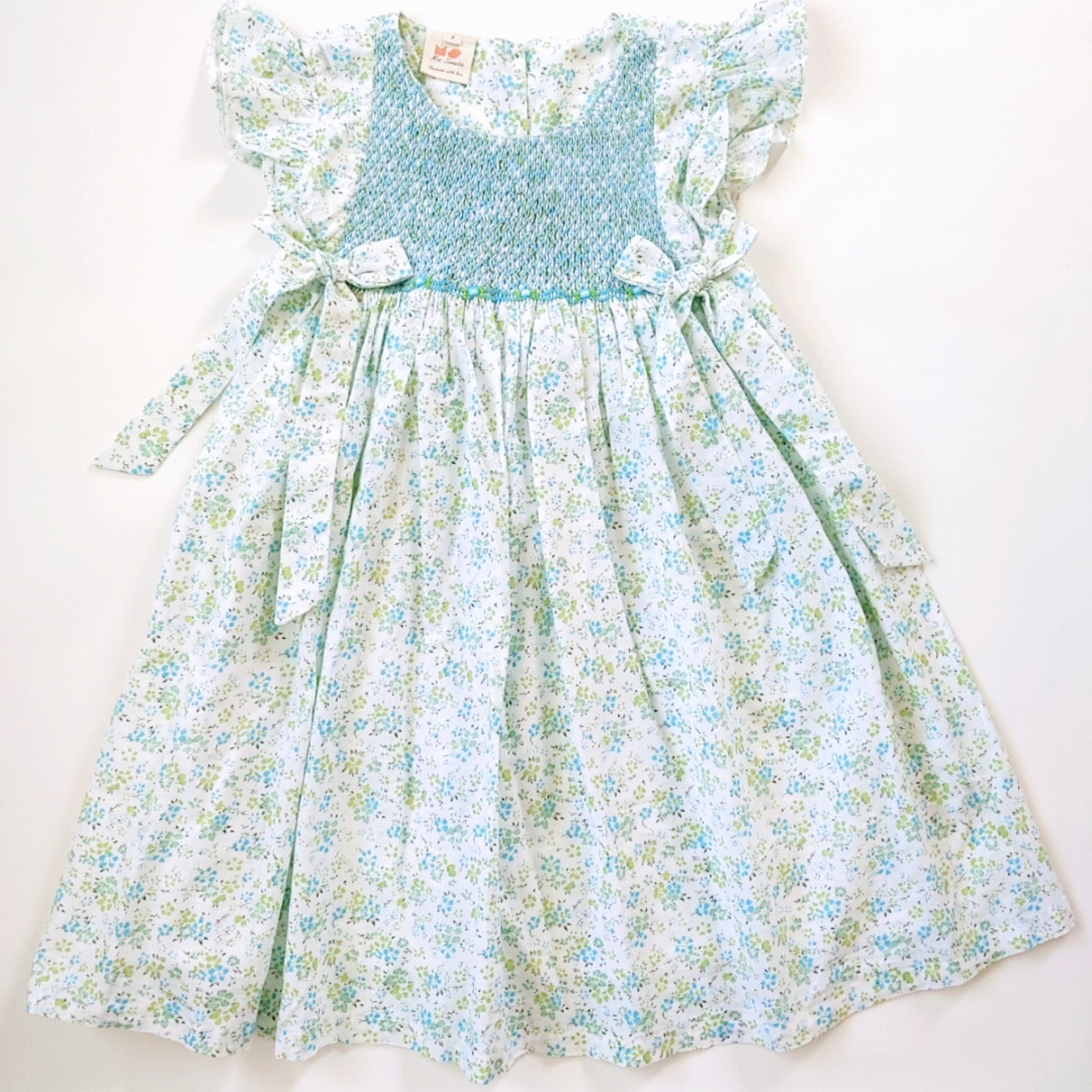 スモッキング刺繍ワンピース Baby S Breath スモッキング刺繍子供服