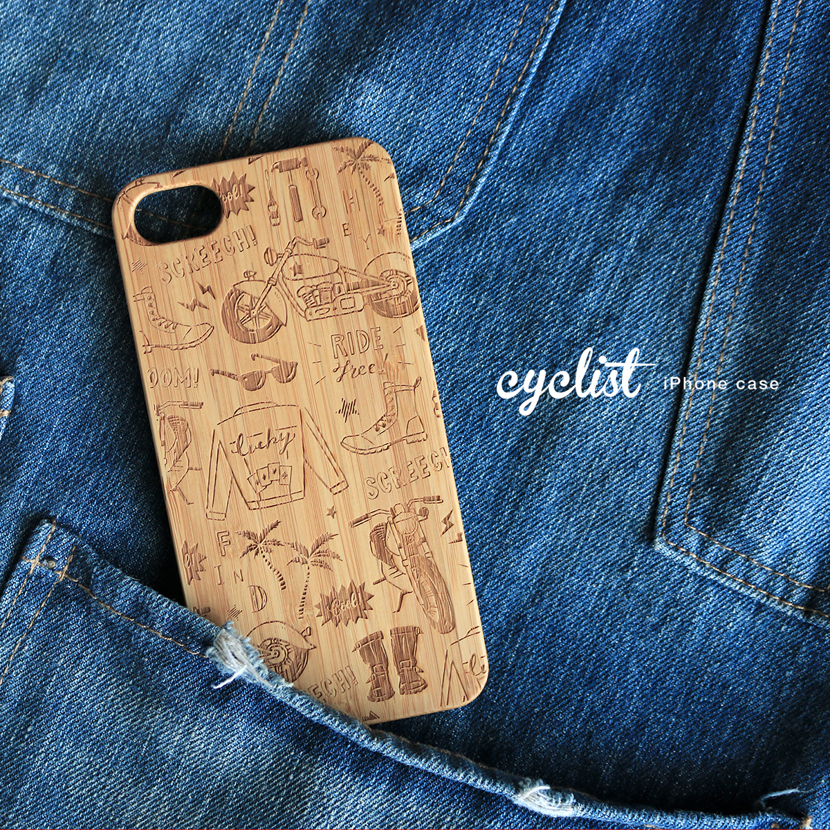 Iphone 木製 スマホケース バイク Iphone8 Plus 7plus 6plus 6splus Xs Max 11 Promax 種類豊富 オシャレなオリジナルグッズのお店 Honeybunny