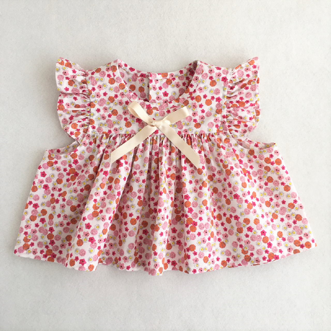 エプロンドレス ふんわりかぼちゃパンツのセット 型紙と作り方のセット We 09ba Bo13to 子供 服の型紙ショップ Tsukuro ツクロ