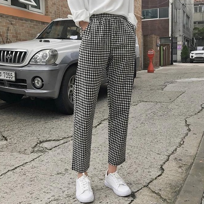 ギンガムチェックパンツ Se167 韓国メンズファッション通販サイト 3 Seconds