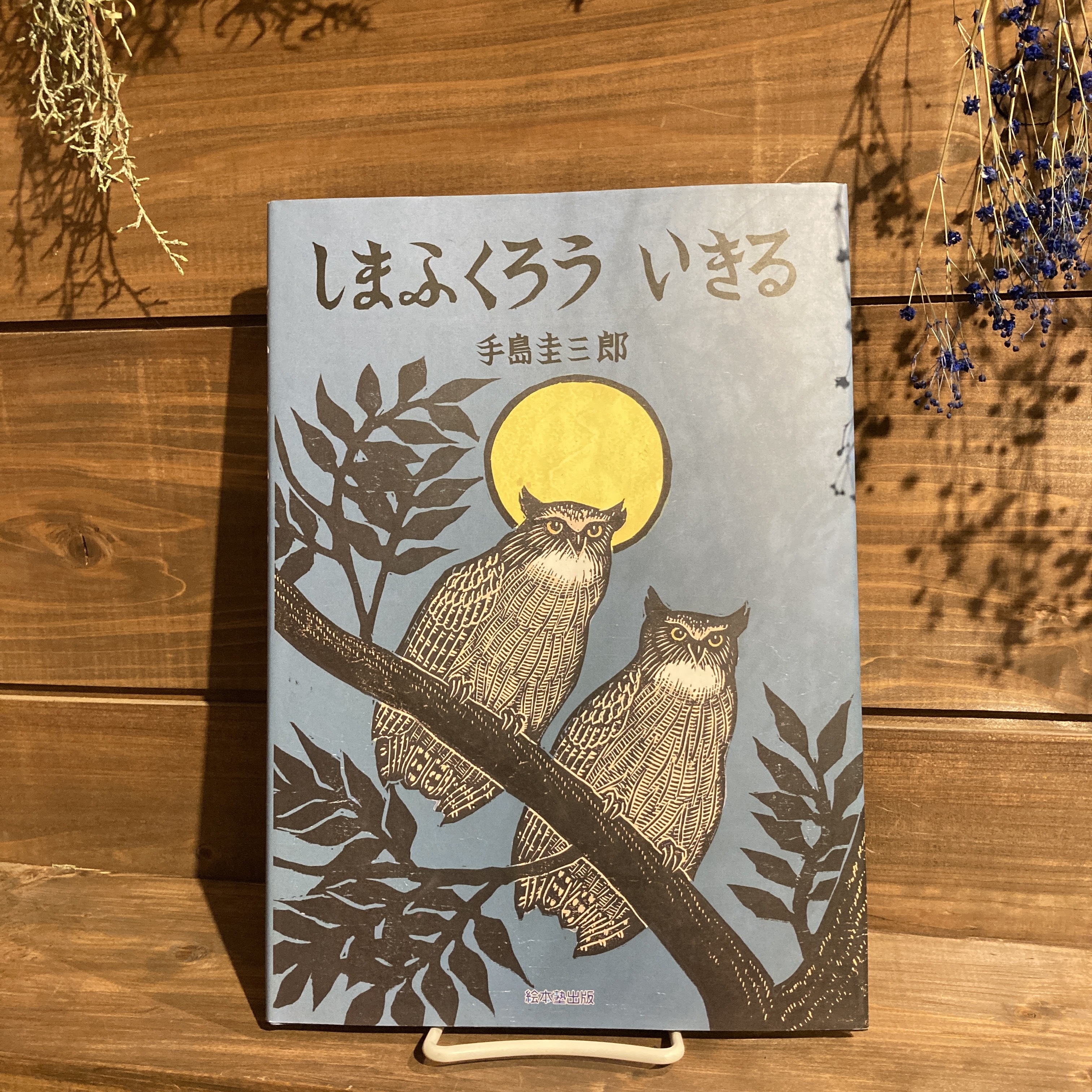 絵本 しまふくろう いきる いきるよろこびシリーズ 手島圭三郎 中古本 古本 Booklab