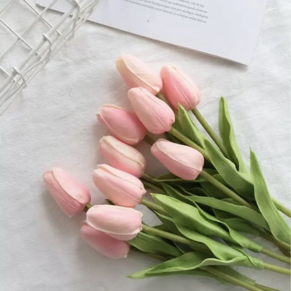 ぽってりチューリップ 5本セット 造花 アーティシャルフラワー ドライフラワー Nuance You 韓国インテリア 韓国ファッション 北欧インテリア 海外インポート品 通販shop