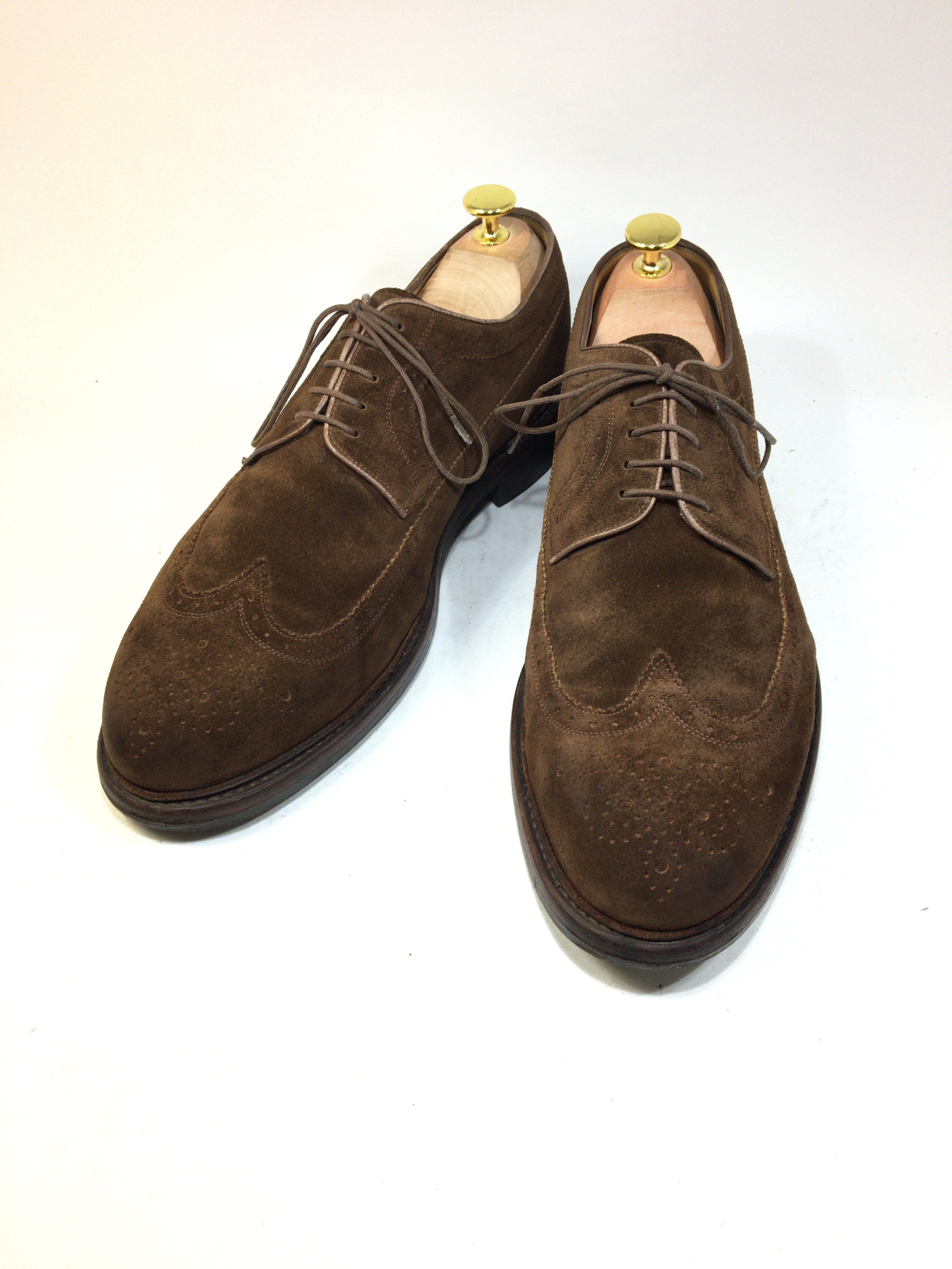 ヤンコ Yanko スエード フルブローグ 27 5cm 中古靴 革靴 ブーツ通販専門店 Dafsmart ダフスマート Online Shop