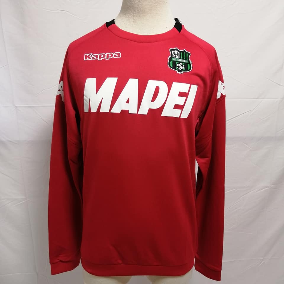 想像を超えての Usサッスオーロ 18 19 プレマッチウェア 赤 Kappa サッカー イタリア セリエa 本店は Tortellini Co