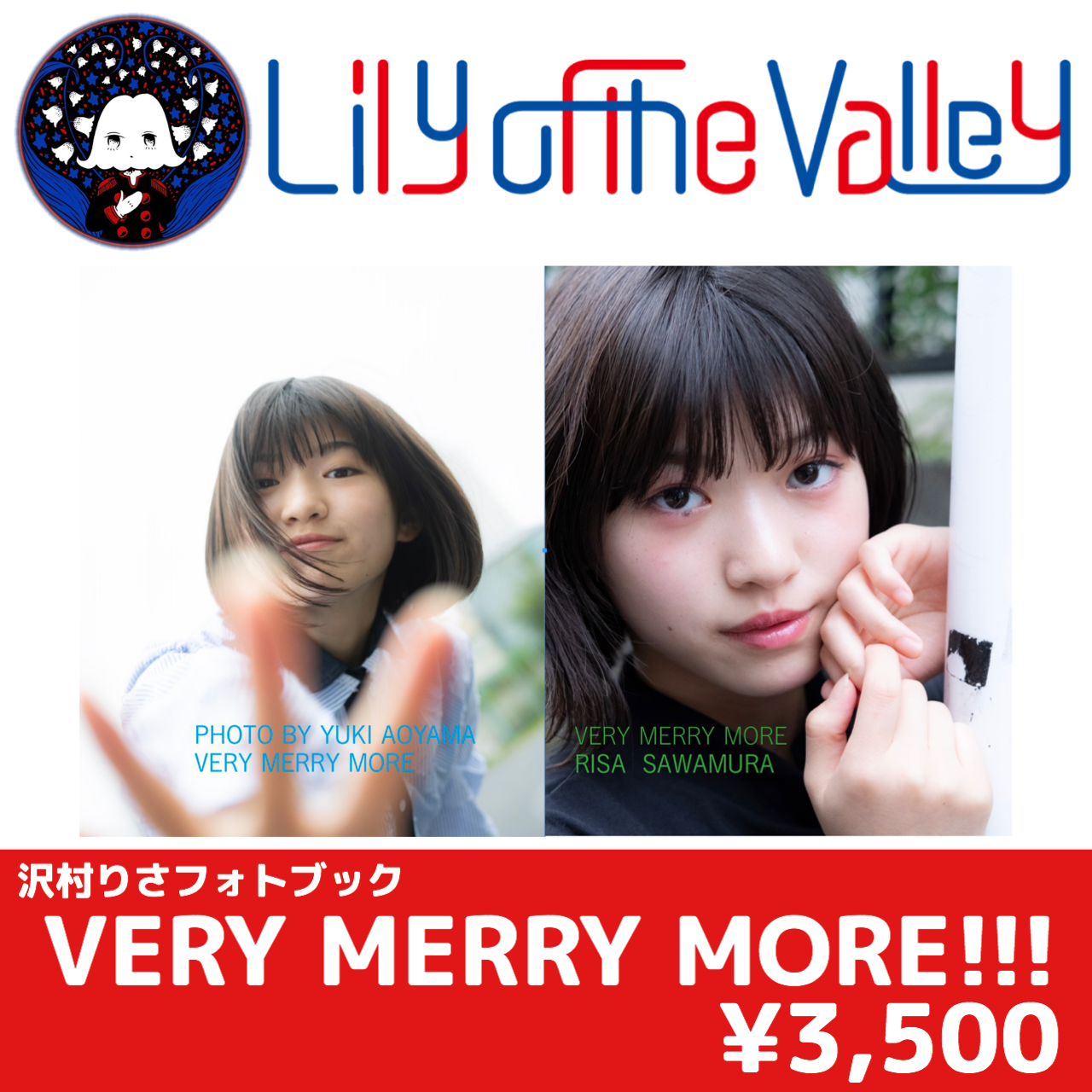 沢村りさフォトブック Very Merry More Lily Of The Valley Online Shop