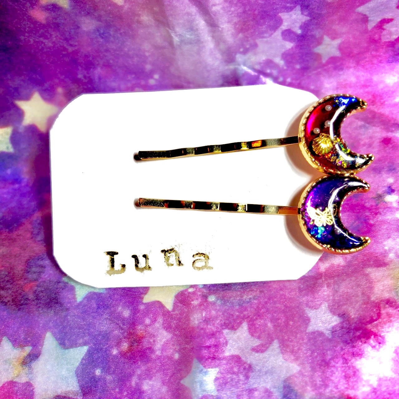 可愛いヘアピンセット Lunatear