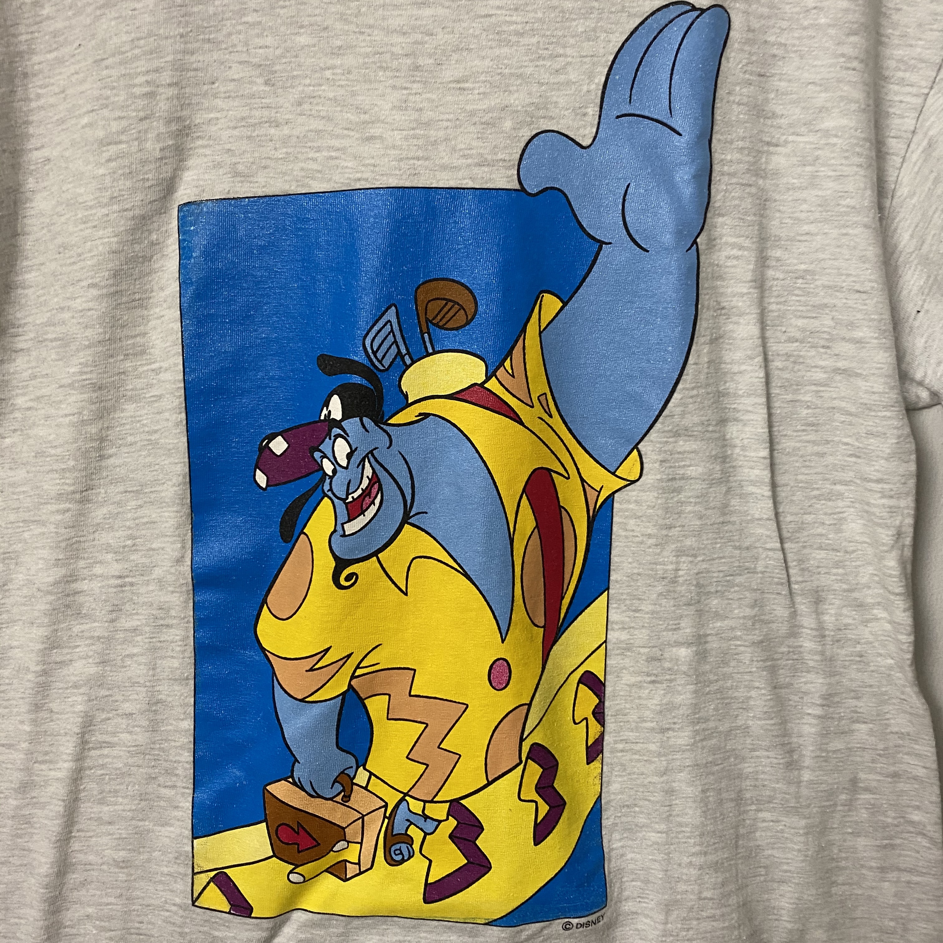 90s アラジン ジーニー Tシャツ Disney Splashtoyandusedclothing