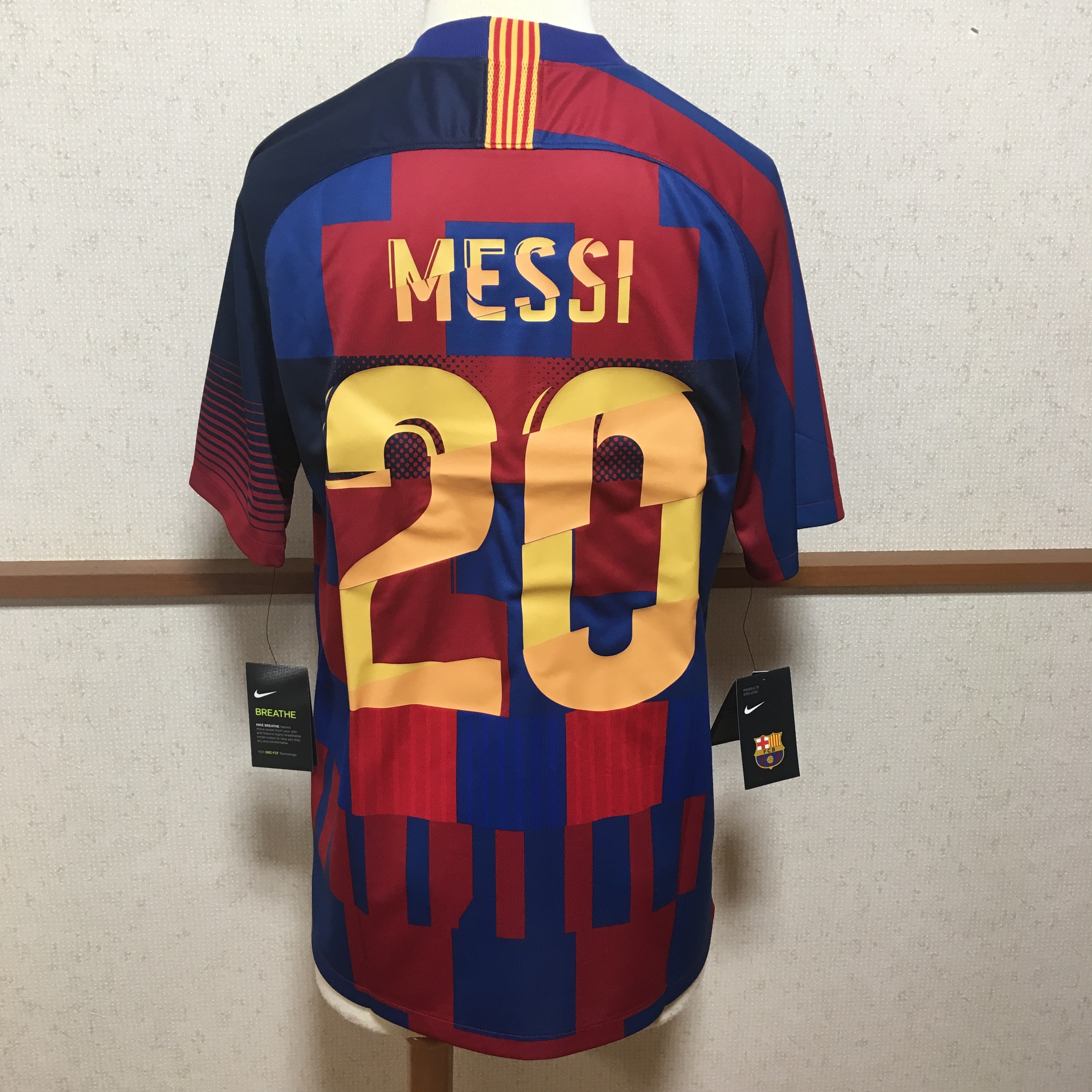 Nike ナイキ Fcバルセロナ Messi メッシ 18 19シーズン 周年記念ユニフォーム Freak スポーツウェア通販 海外ブランド 日本国内未入荷 海外直輸入