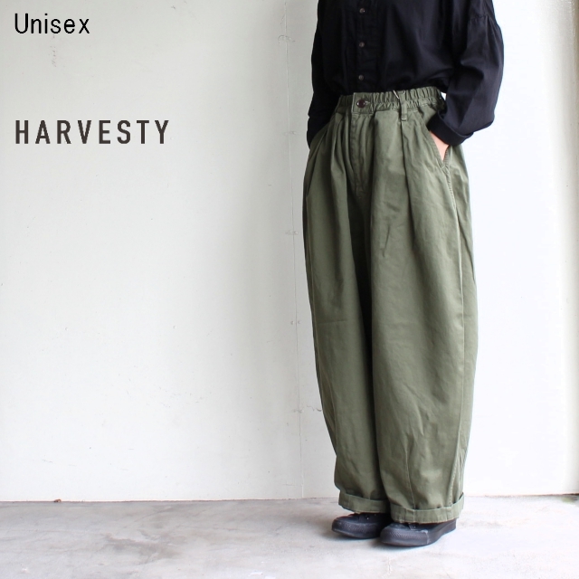 Harvesty サーカスパンツ Circus Pants A Military Green C Countly Online Store メンズ レディス ユニセックス通販