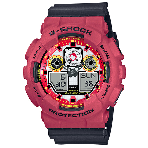 G Shock 限定品 Ga 100da 4ajr 達磨 Daruma メンズ腕時計 カシオ正規品 日本製 Made In Japan 栗田時計店 Seiko G Shock フェラーリ 時計ベルトの専門店