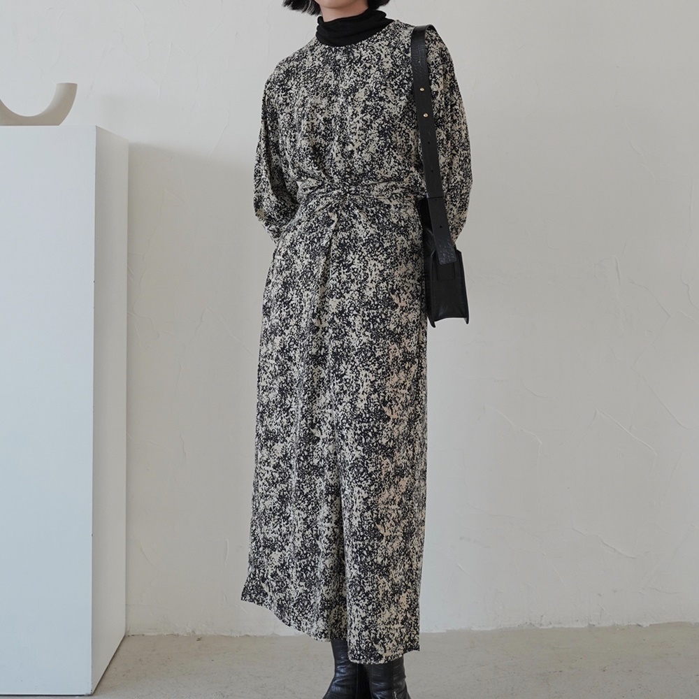 Small Flower Long One Piece スモールフラワーロングワンピース A 671 Konotoki