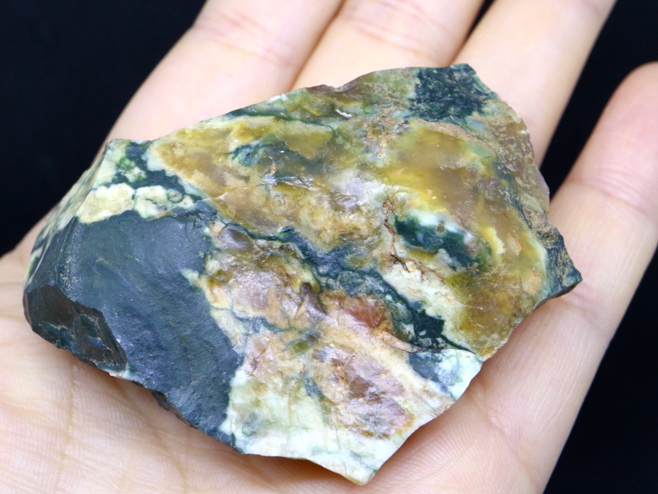 ジェム・ヒル アゲート カリフォルニア州産 瑪瑙 原石 72,9g GHA002 天然石 鉱物 パワーストーン | American