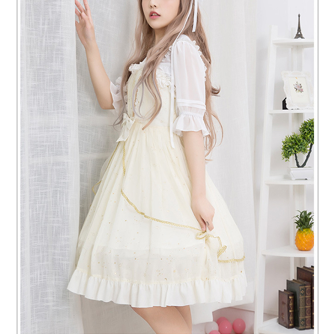 Astrology 星座柄ノースリーブワンピース 2color 星のセレクトショップ まよなかのアトリエ