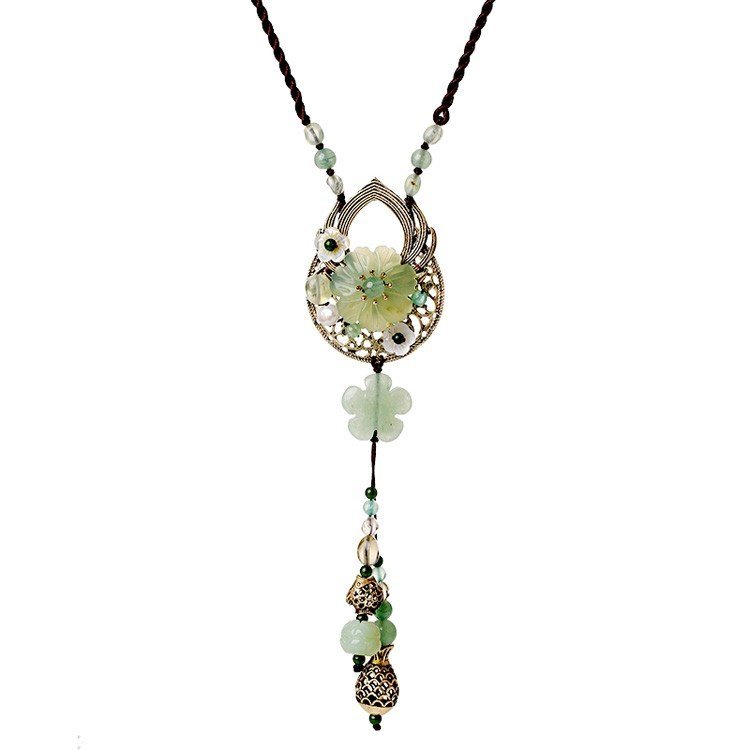 ネックレス オリジナルフォーマル ペンダント アクセサリー ロングネックレス カジュアル パワーストーン ワンピースネックレス Dresszone