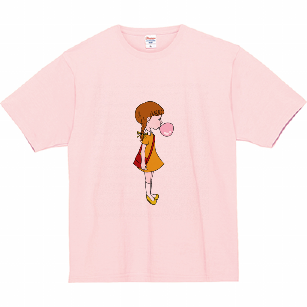 アメリカンポップ 女の子 Tシャツ Yume Casual