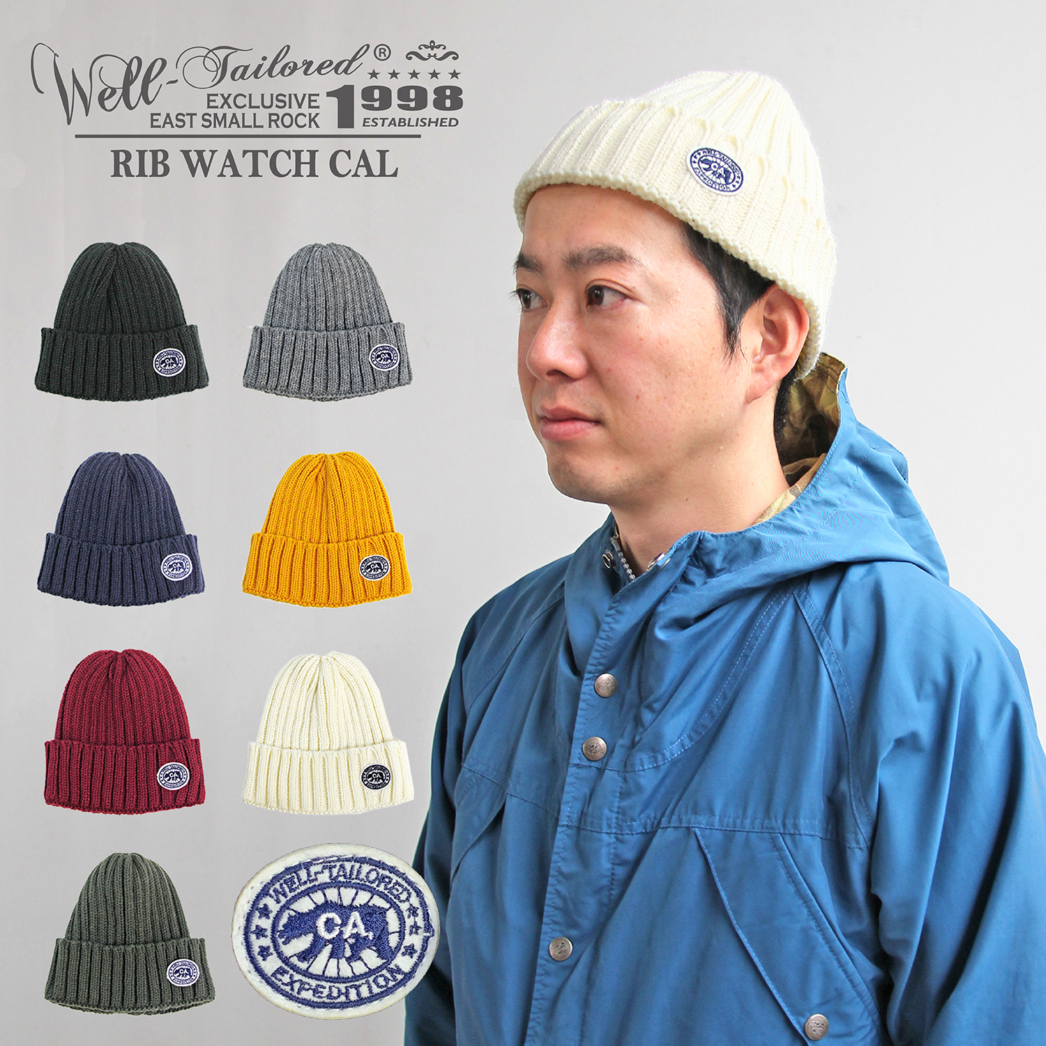 Well Tailored ウェルテーラードrib Watch Cal リブニットワッチ リブワッチ ニット帽 メンズ レディース ブランド Have A Nice Time Store