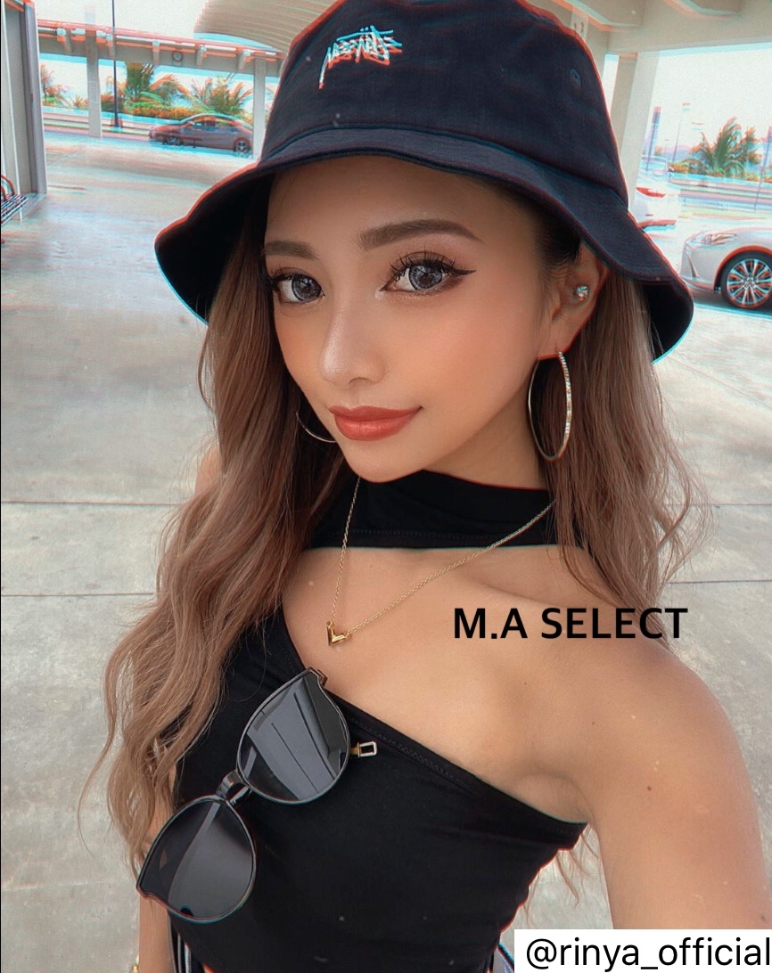 お洒落可愛い 海外ファッション インポート ワンショルダー ハイネック ショート丈トップス M Aselect