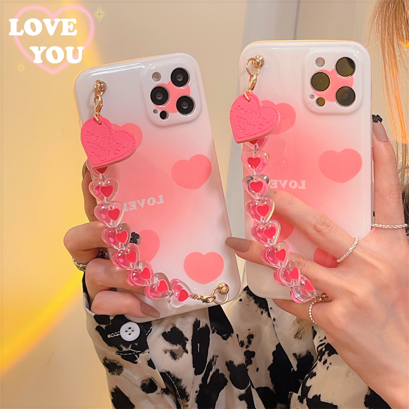 送料無料 ハート で ラブリーに Iphoneケース キーリングハンガー ストラップ 落下防止 スマホカバー 可愛い 学生 Lamitte Deco トレンド 韓国ファッション ショップ