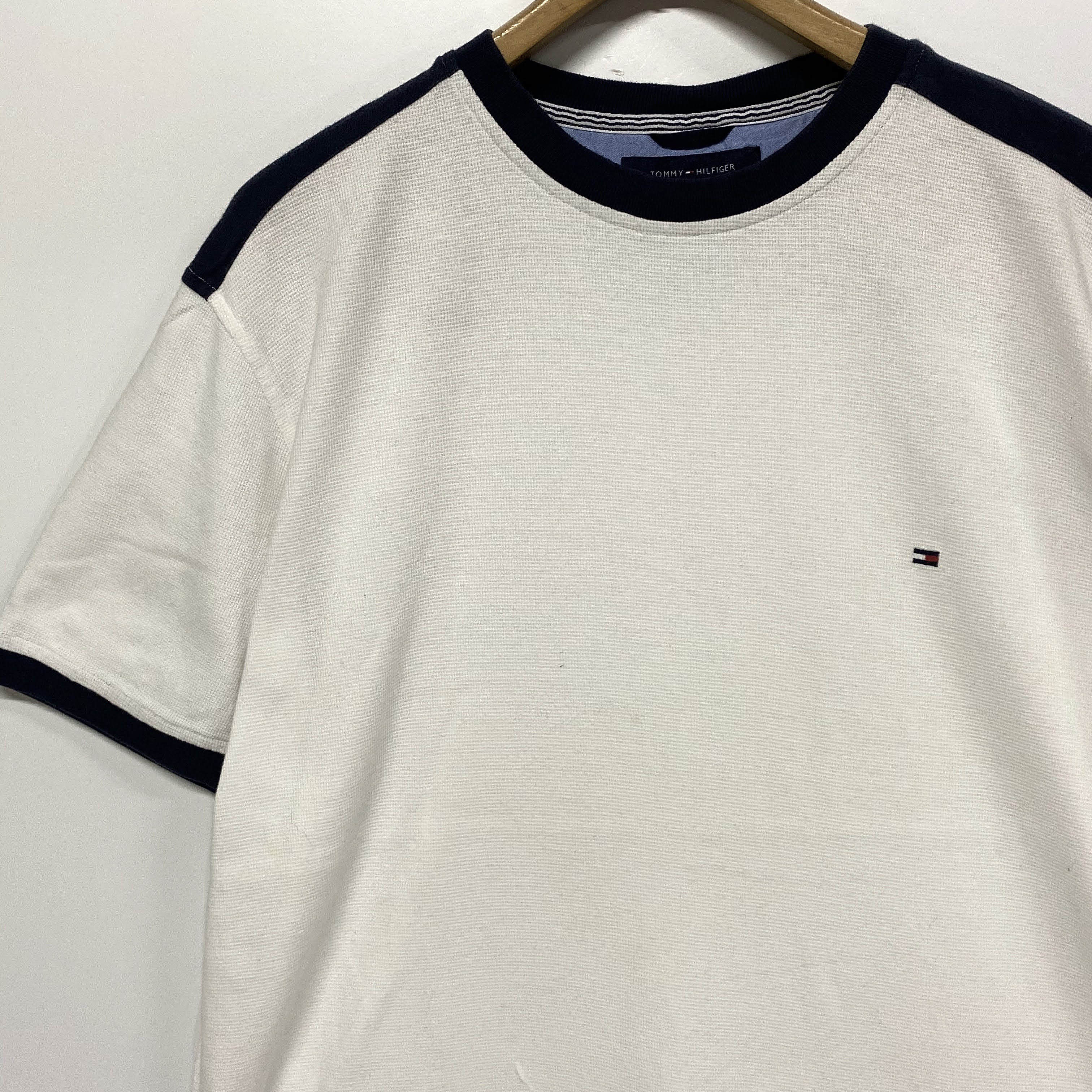 Tommy Hilfiger トミーヒルフィガー ワッフルtシャツ メンズl 古着 Tシャツ Cave 古着屋 公式 古着通販サイト